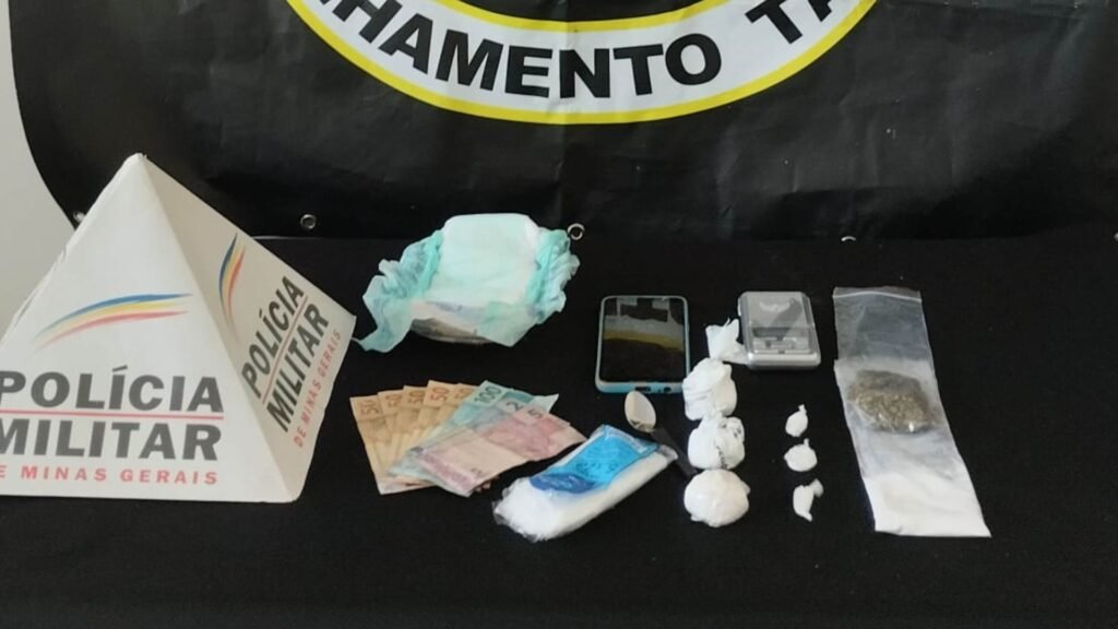 Homem esconde drogas em fralda e acaba preso por tráfico no Santa Tereza