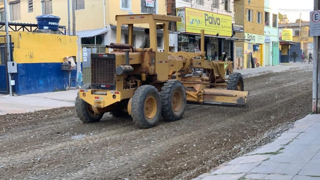 Obras na rua Olegário Maciel devem demorar mais tempo do que o previsto