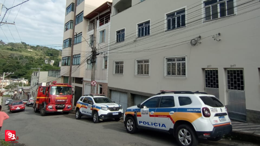 Polícia Militar salva homem de incêndio em apartamento