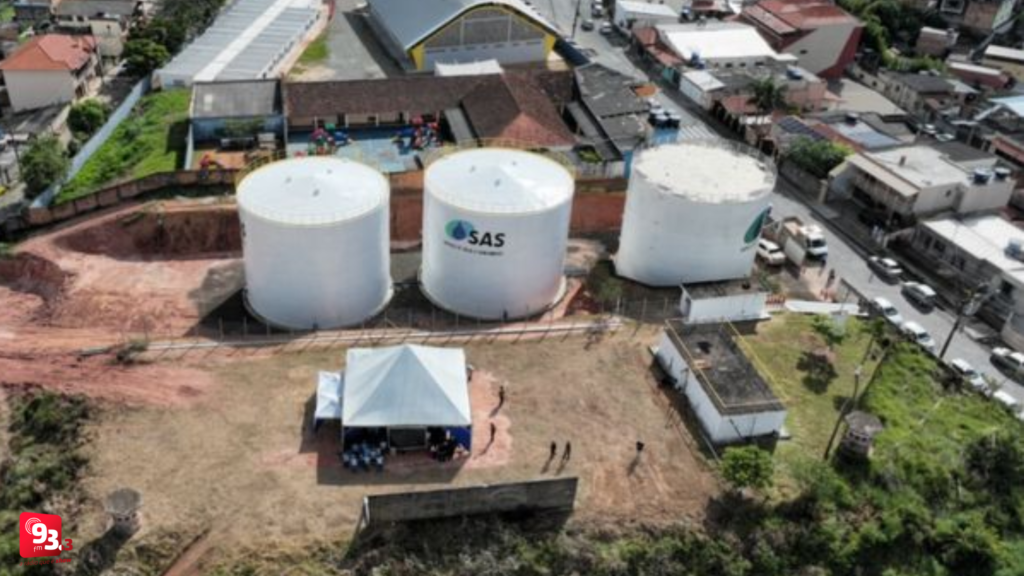 SAS inaugura novos reservatórios em Barbacena