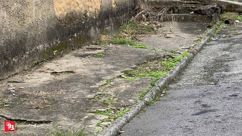 Maioria das calçadas de Barbacena têm obstáculos e falta de acessibilidade