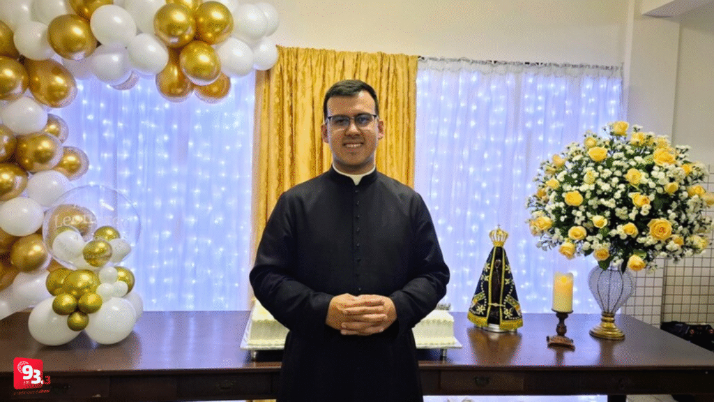 Padre Leonardo Sérgio completa 4 anos de sacerdócio em Alfredo Vasconcelos