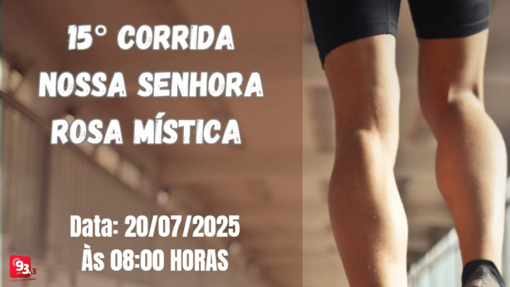 Inscrições abertas para a Corrida da Rosa Mística, em Barbacena