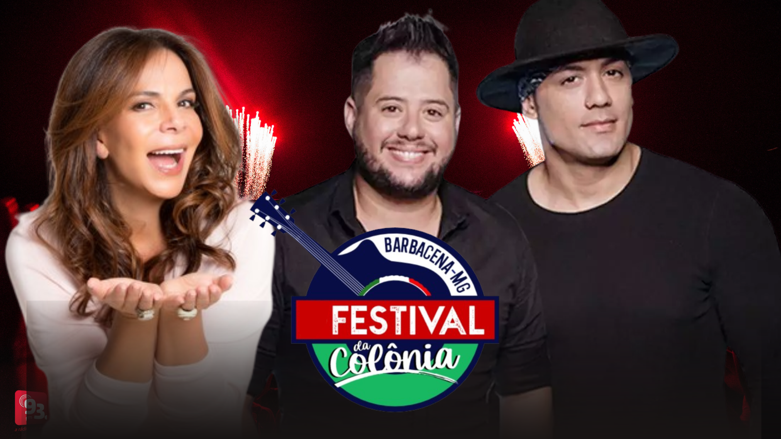 Leia mais sobre o artigo Sula Miranda e Hugo e Tiago são os destaques da 3ª Festa da Colônia, em Barbacena
