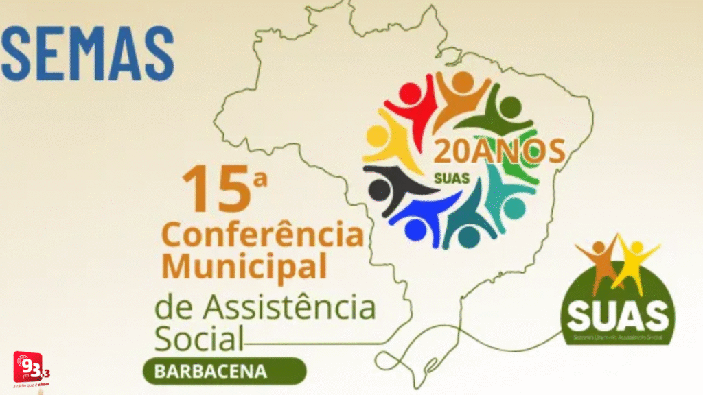 Barbacena se prepara para a 15ª Conferência Municipal de Assistência Social