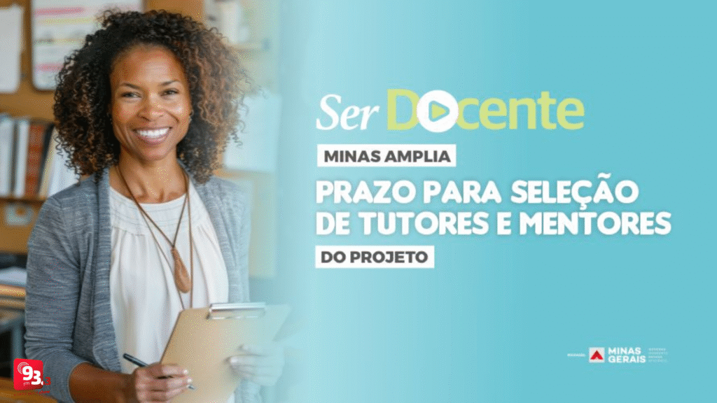 Inscrições prorrogadas para seleção de tutores e mentores do projeto Ser Docente