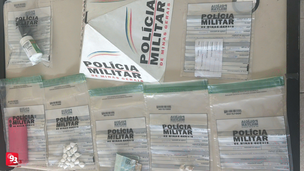 Vítima de acidente é flagrada com drogas em Barbacena