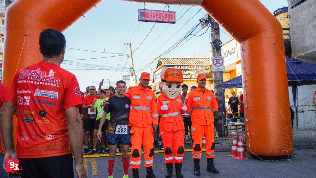 Bombeiros de Barbacena Promovem a Corrida do Bombeiro