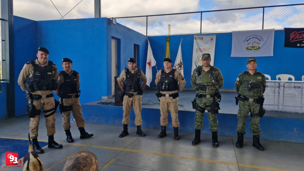 Equipe de Meio Ambiente da PM realiza ação social em Barbacena