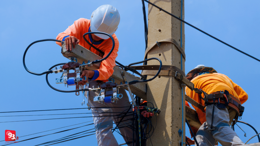 Cemig realiza manutenção em Pinheiro Grosso, em Barbacena