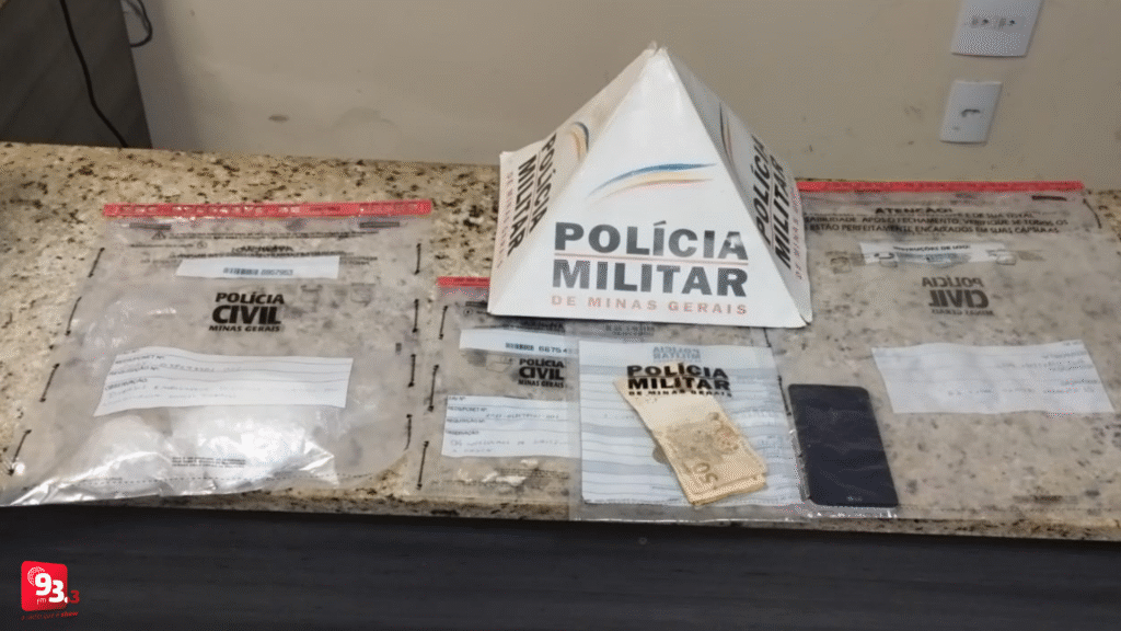 Casal é preso por tráfico de drogas em Barbacena