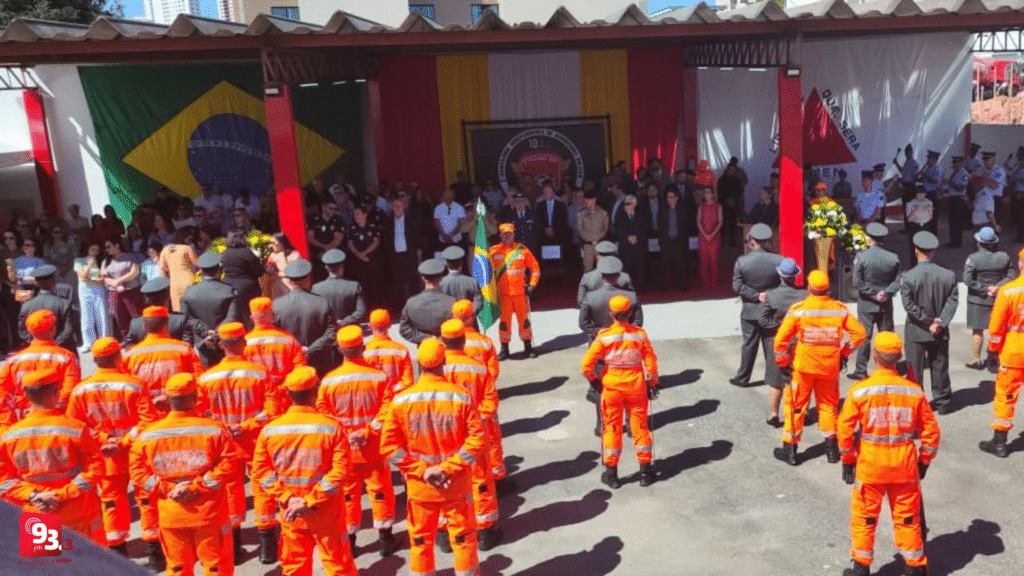 2ª Cia Independente de Bombeiros em Barbacena, celebra 10 anos de elevação