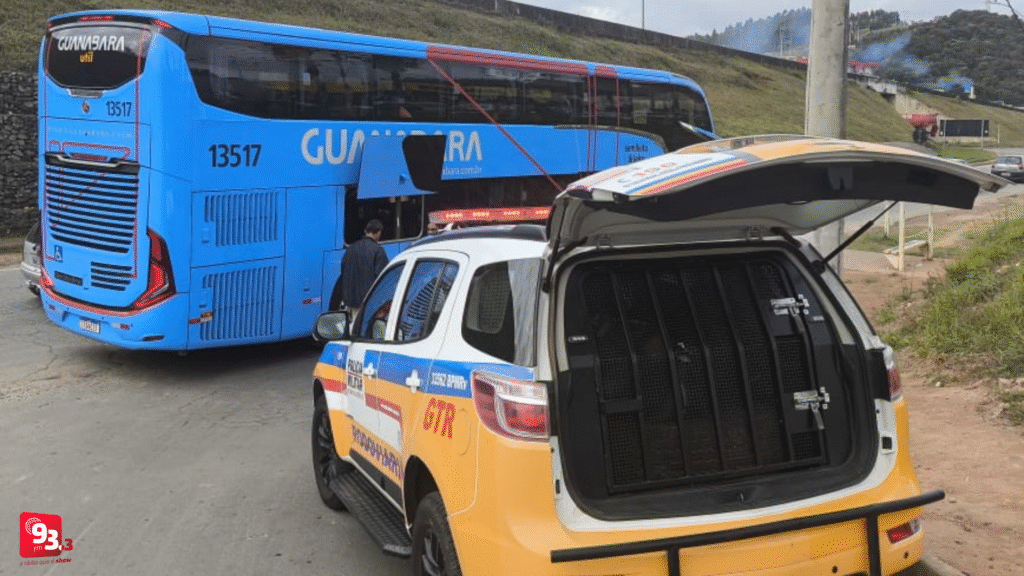 Devendo pensão alimentícia, homem é preso em ônibus em Barbacena