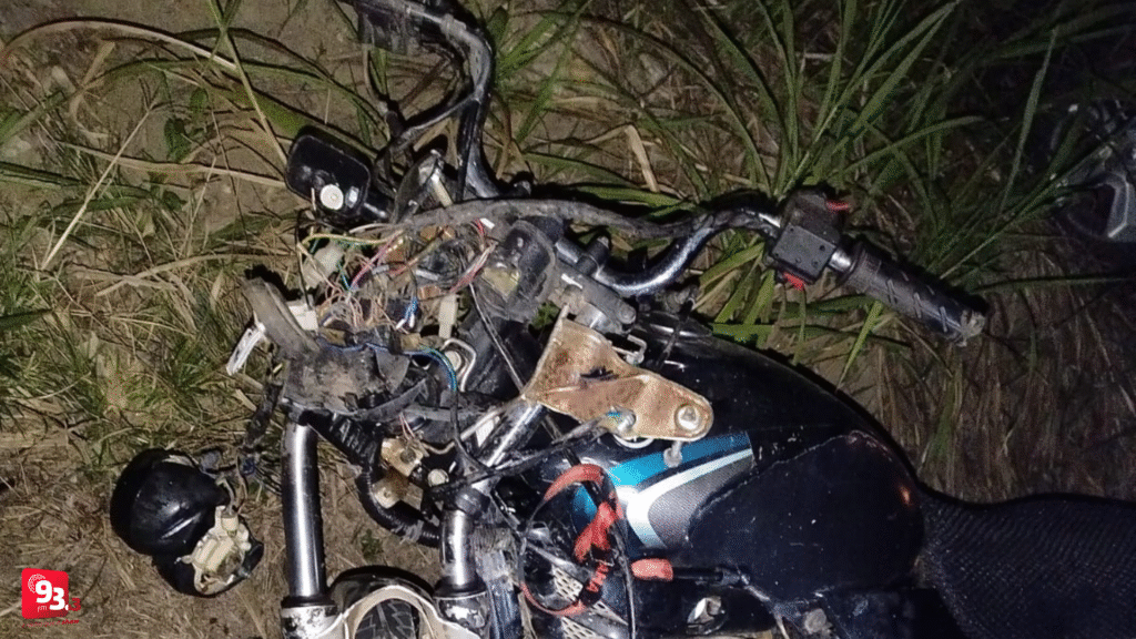 Acidente deixa motociclista gravemente ferido na MG 448