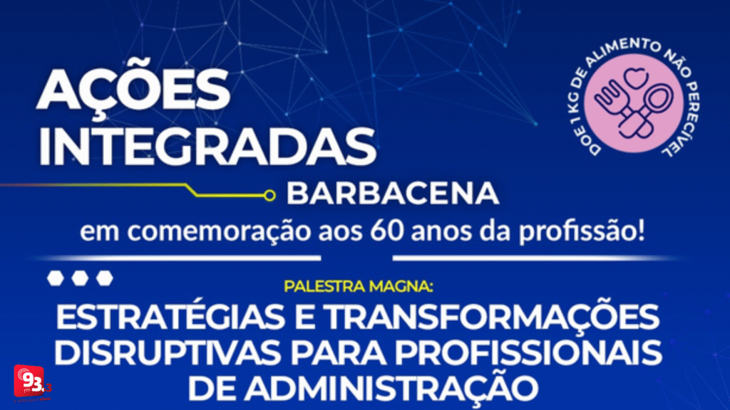 Presidente do CRA-MG promove palestra gratuita em Barbacena
