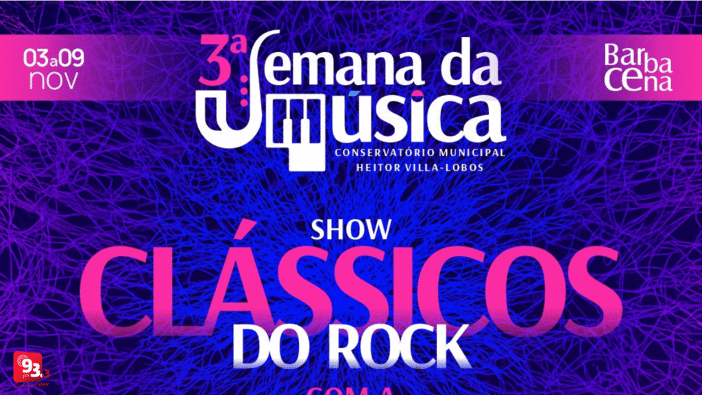 Orquestra de Rock é uma das atrações da 3ª Semana da Música de Barbacena