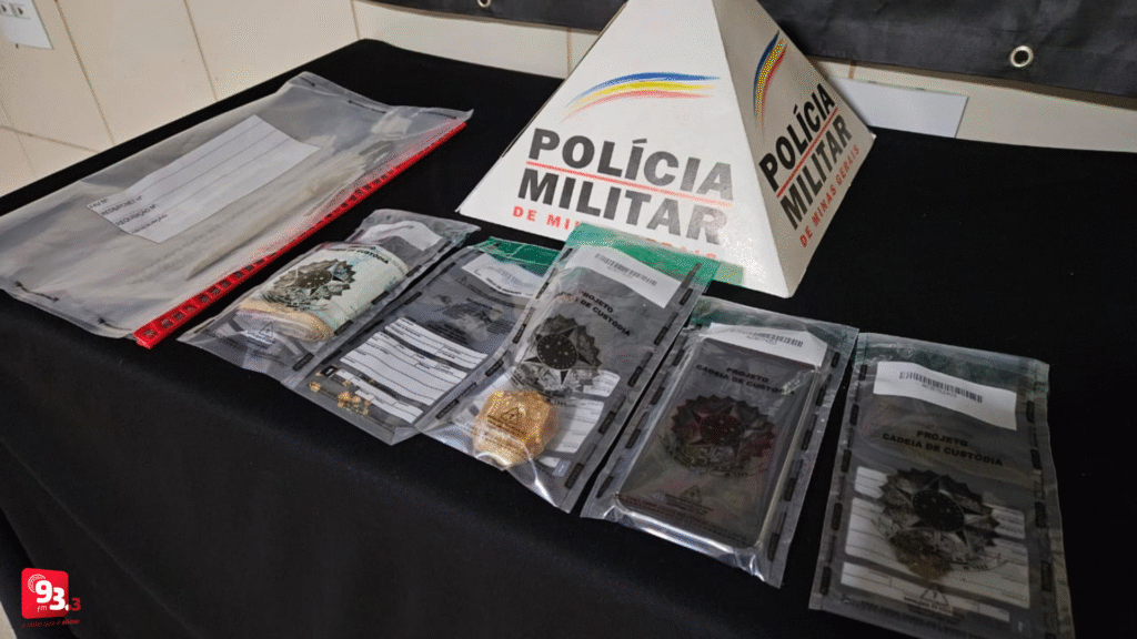 Polícia Militar prende homem por tráfico de drogas no bairro Nove de Março, em Barbacena