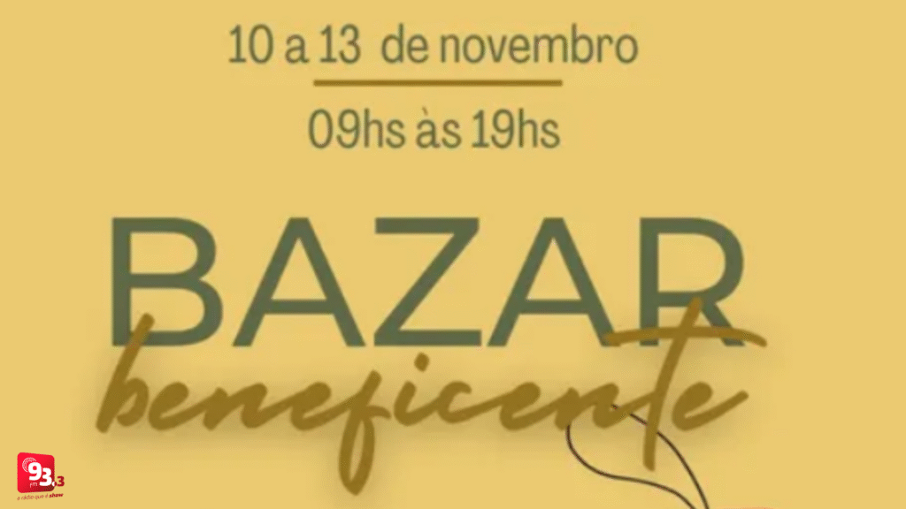 Rotary Club realiza bazar beneficente em Barbacena