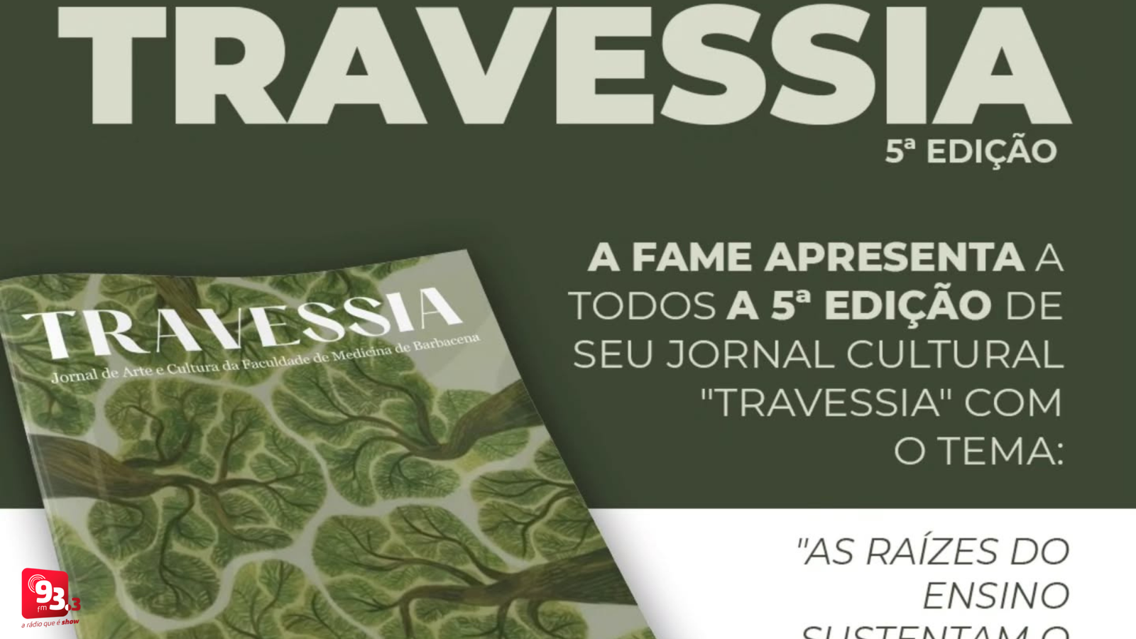 Em Barbacena, Fame publica 5ª edição do jornal Travessia