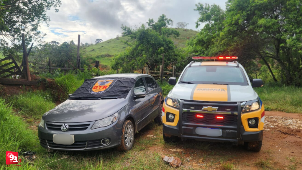 Veículo roubado em Ressaquinha é localizado em Barbacena