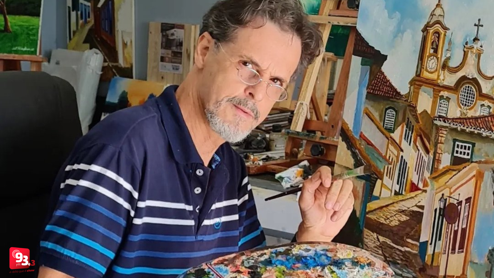 Leia mais sobre o artigo Artista barbacenense José Tadeu Alves é recebido na Academia Internacional de Cultura