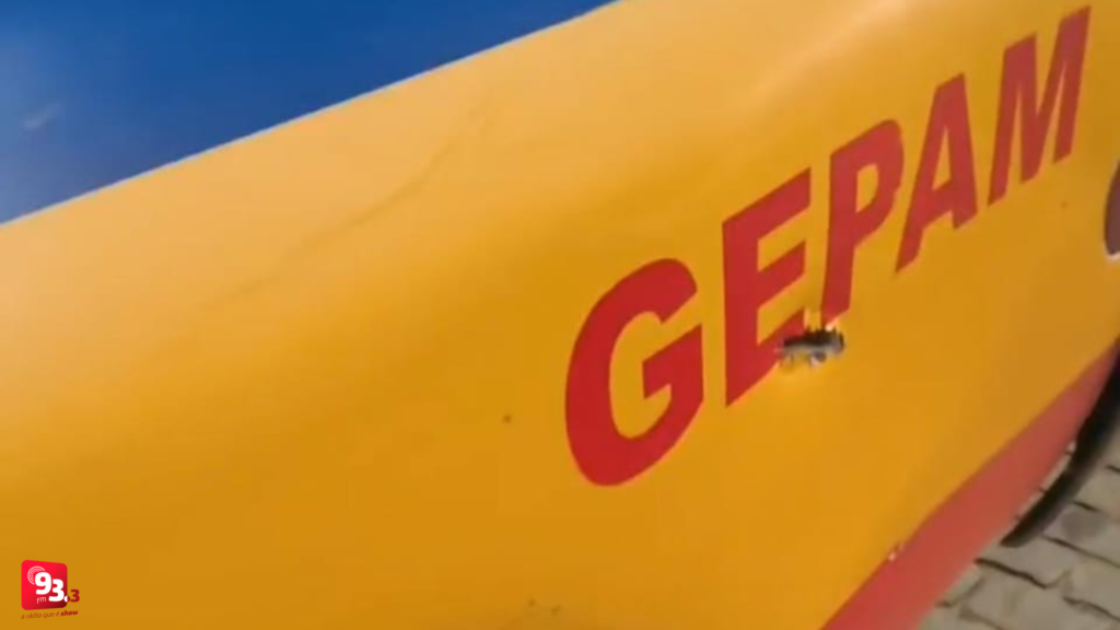 Homem é preso após disparar contra viatura e fugir