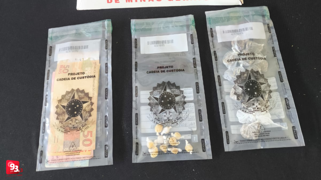 Homem é flagrado com crack e maconha em Barbacena