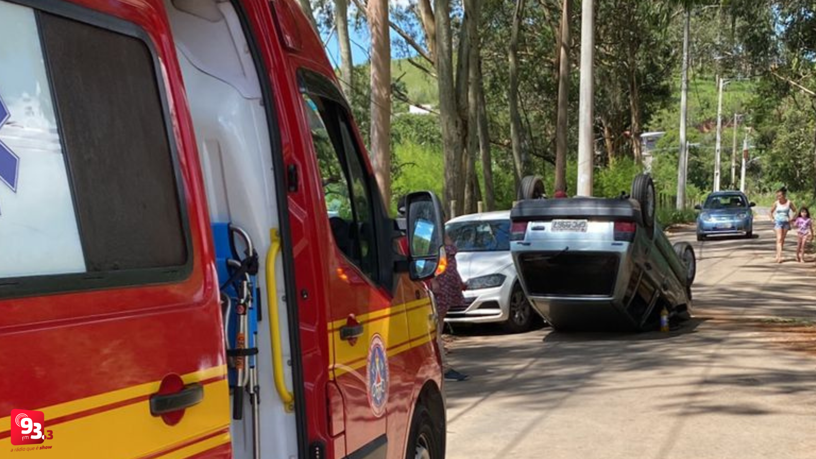Leia mais sobre o artigo Motorista fica ferido em capotamento na comunidade das Margaridas, em Barbacena