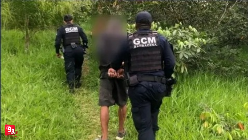 Guarda Civil prende foragido da justiça em Barbacena
