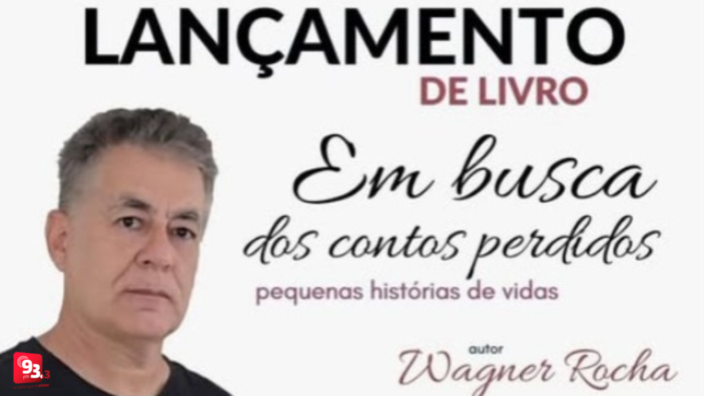 Wagner Rocha lança livro com “Pequenas histórias de vidas em Barbacena”