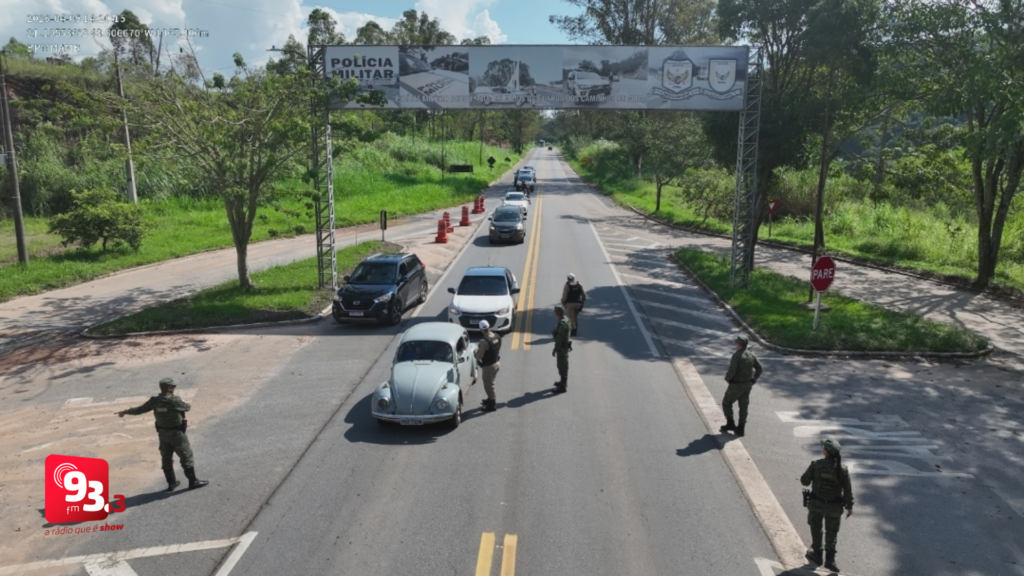 Fiscalização intensificada reduz acidentes e flagra 768 infrações graves nas rodovias dos Campos das Vertentes