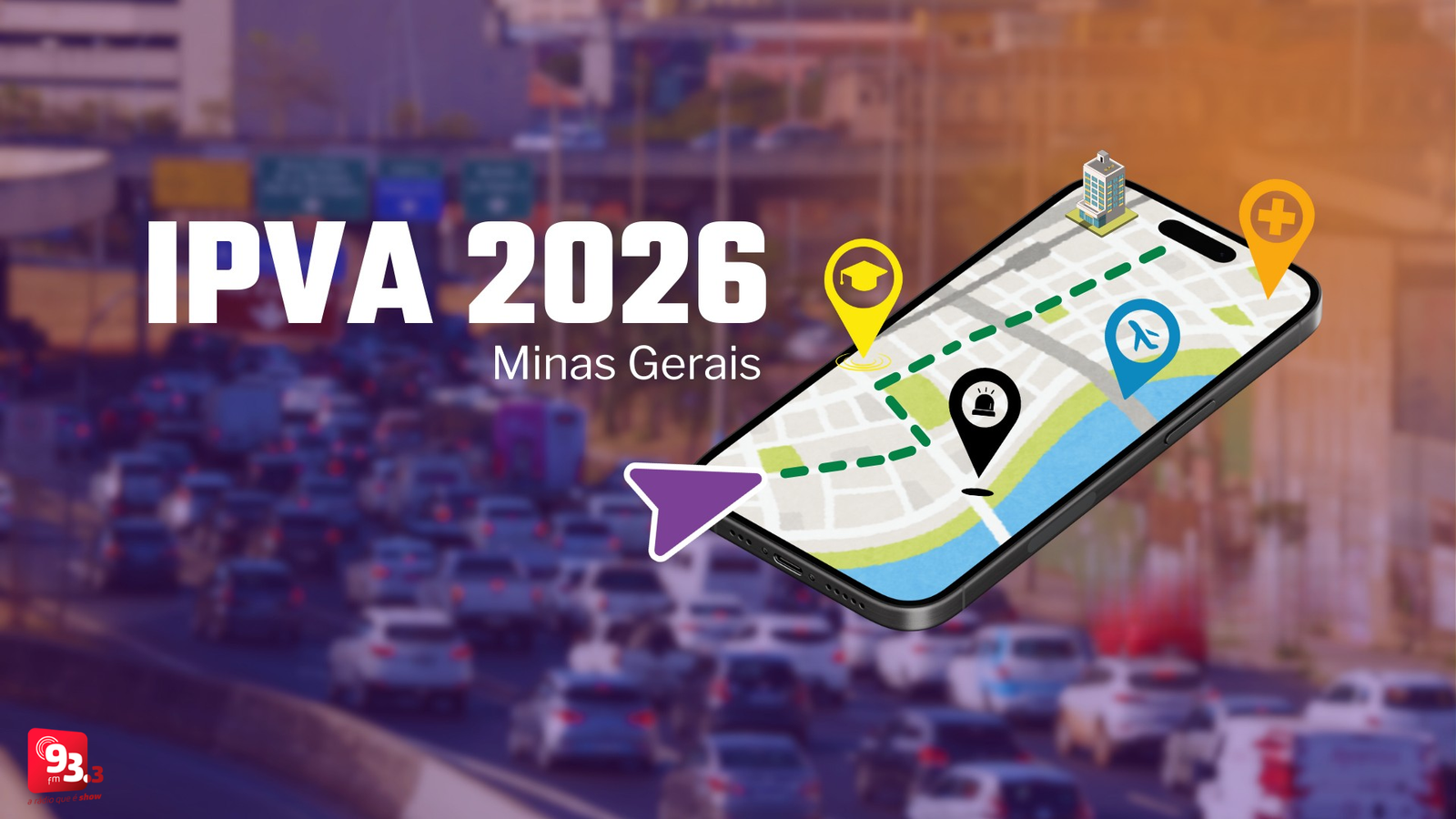 Leia mais sobre o artigo Vencimento da terceira parcela do IPVA 2026 começa nesta semana em Minas Gerais