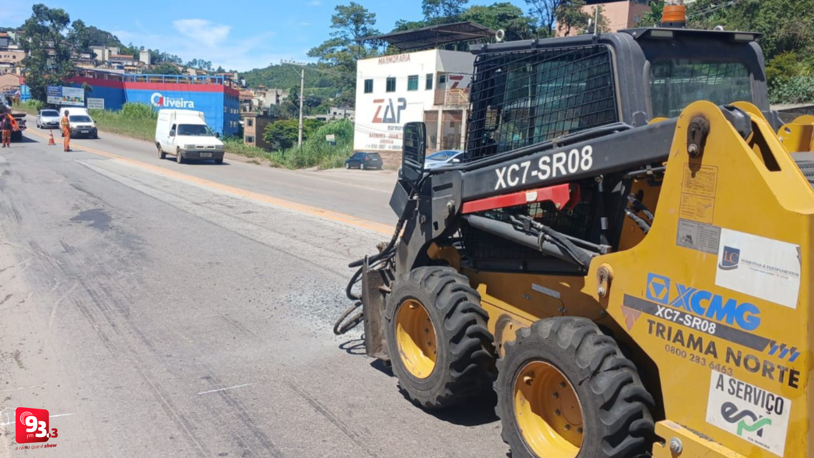 EPR Via Mineira reforça segurança viária com serviços na BR-040 em Barbacena