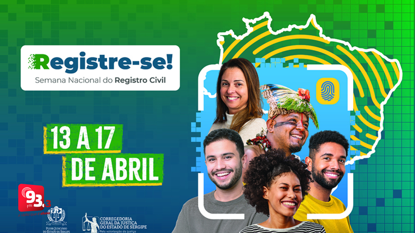 Leia mais sobre o artigo 4ª Semana Nacional do Registro Civil começa nesta segunda-feira (13)