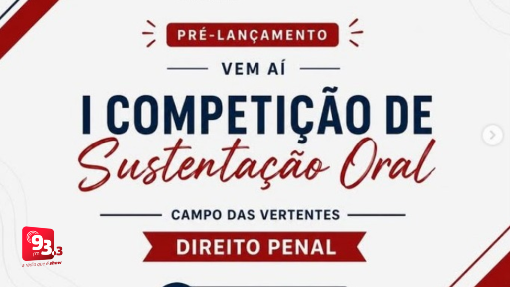 OAB Minas anuncia competição de sustentação oral para estudantes de Direito de Barbacena e região