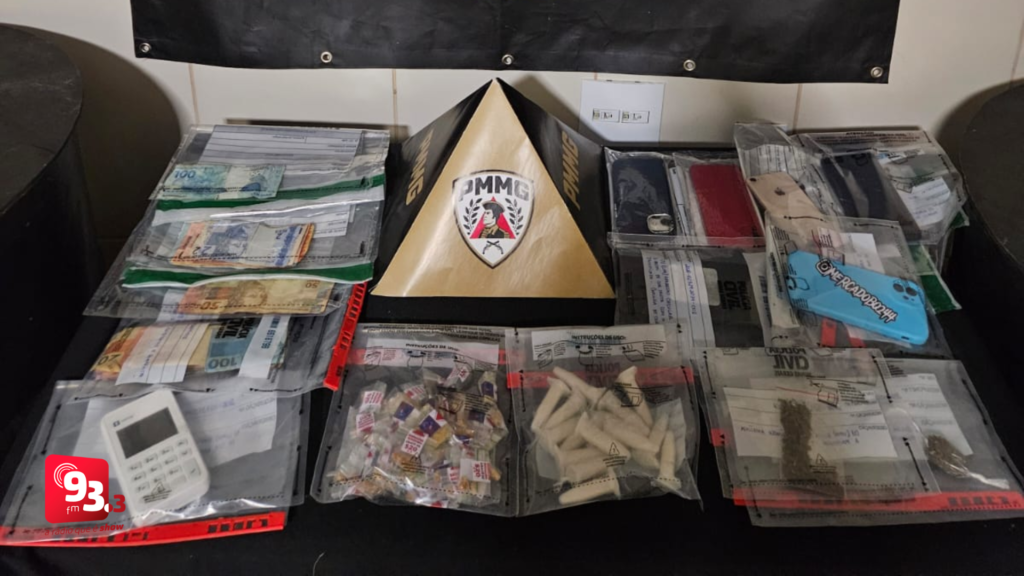 Mais de 60 pedras de crack são apreendidas em Barbacena