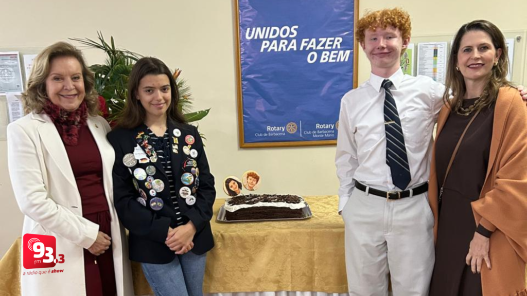Rotary Club de Barbacena se despede de intercambistas em noite de emoção e gratidão