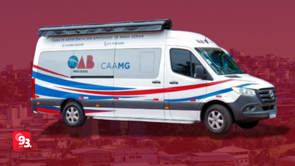 CAAMG Itinerante leva serviços de saúde, assistência social e tecnologia para advocacia de Barbacena