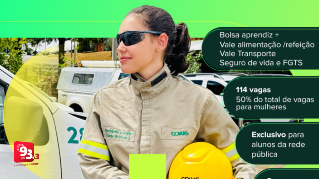 Cemig oferece 19 vagas em Barbacena para curso gratuito de eletricista com bolsa e benefícios
