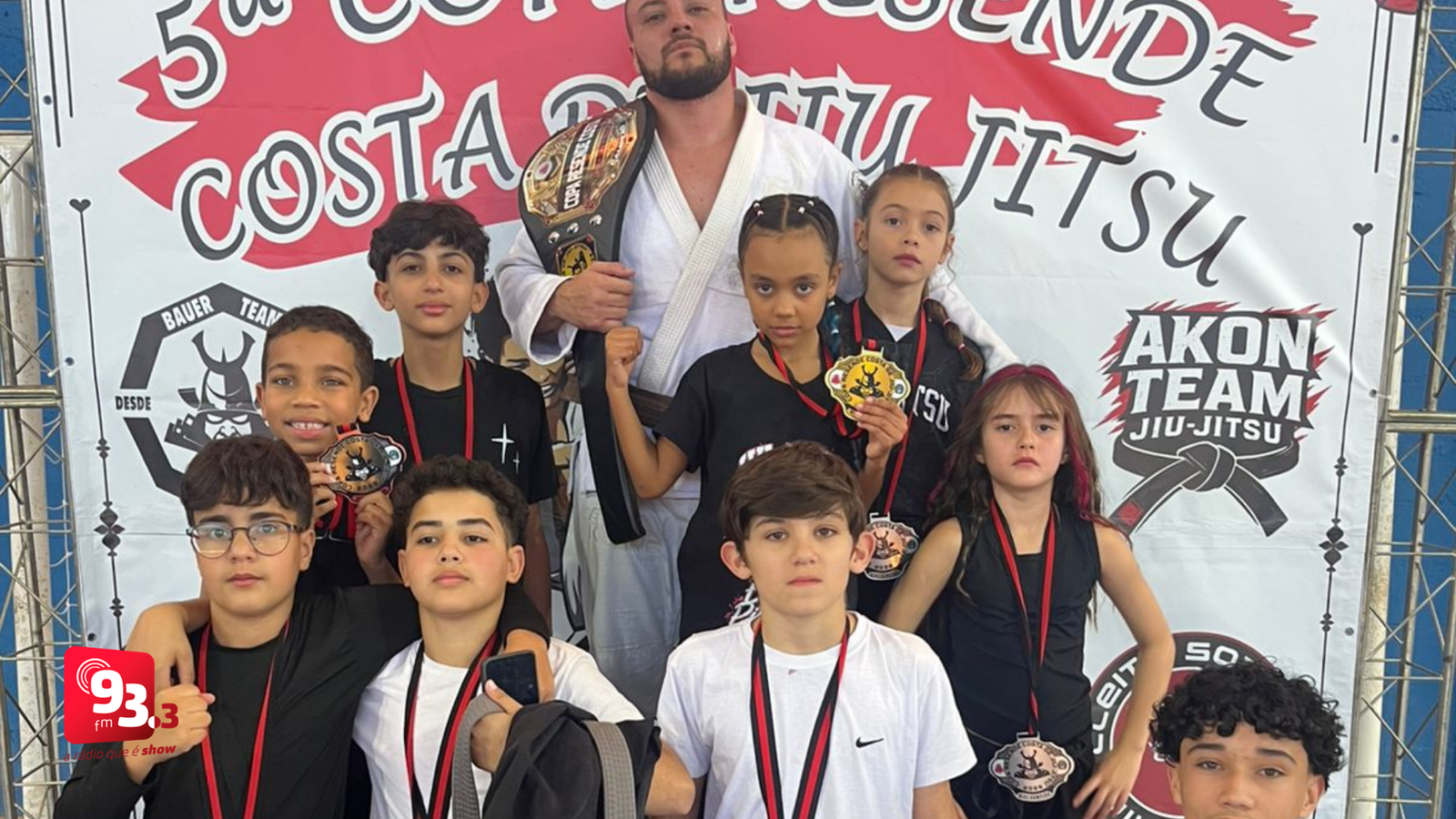 Leia mais sobre o artigo Atletas de Barbacena são destaque na 5ª Copa Resende Costa de Jiu-Jitsu