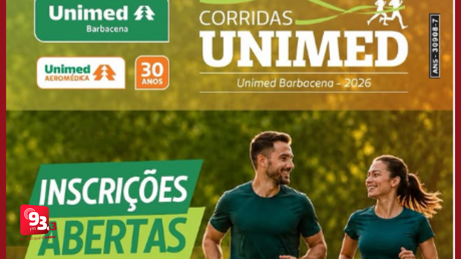 Leia mais sobre o artigo Unimed Barbacena abre inscrições para a 1ª Corrida e Caminhada com foco em saúde e inclusão