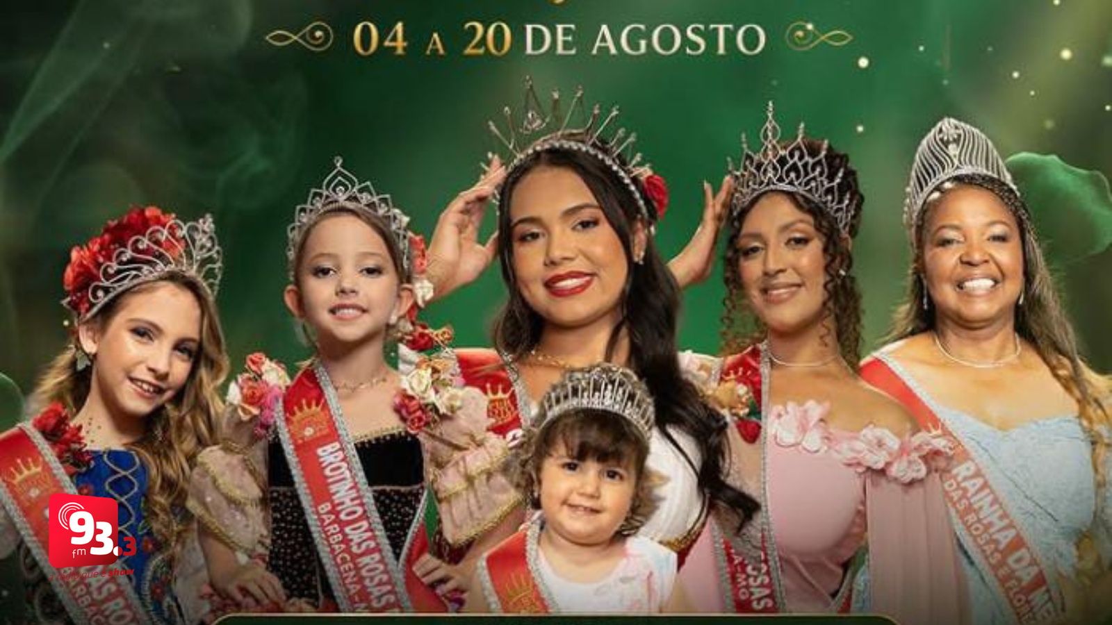 Leia mais sobre o artigo Inscrições para novas categorias do concurso Rainha das Rosas e Flores 2026 começam em agosto