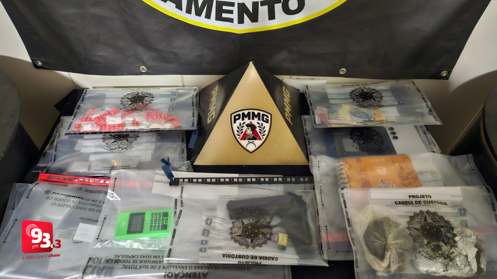 Leia mais sobre o artigo Homem é preso com drogas no Santo Antônio, em Barbacena