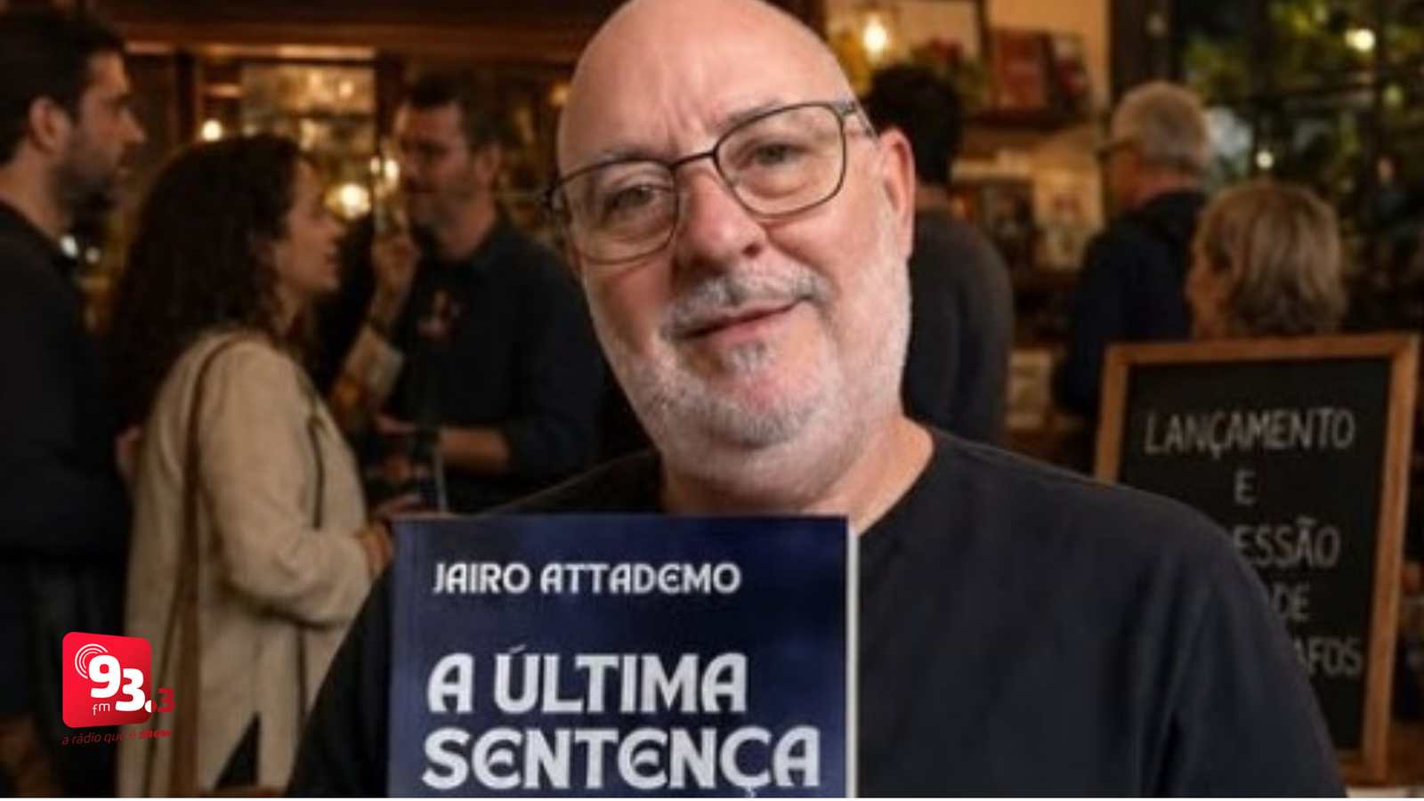 Leia mais sobre o artigo Jairo Attademo lança primeiro romance em Barbacena