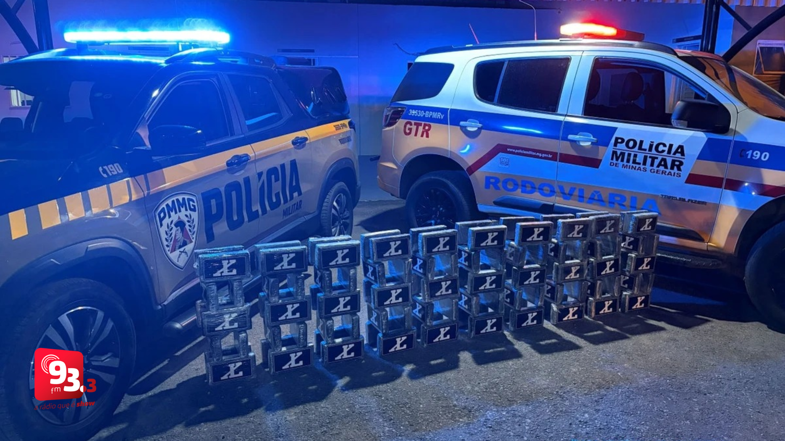 Leia mais sobre o artigo Polícia Rodoviária apreende R$ 12 milhões em cocaína