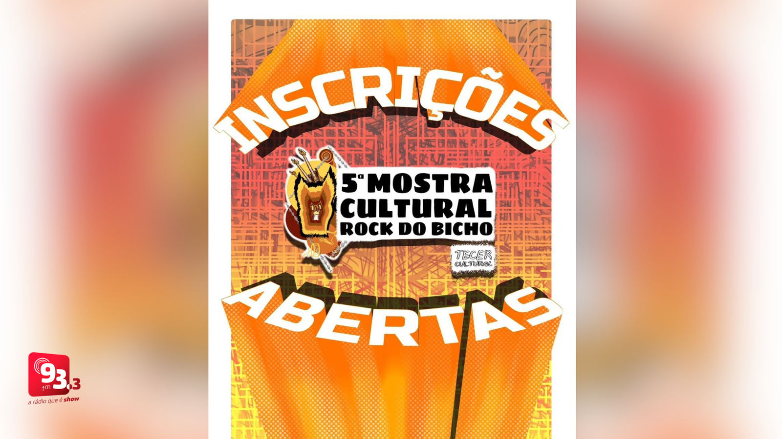 Leia mais sobre o artigo Inscrições para a 5ª Mostra Cultural Rock do Bicho estão abertas até 16 de setembro em Barbacena