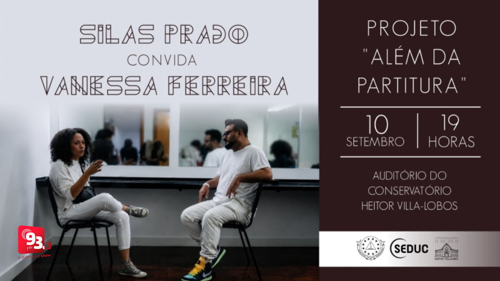 Leia mais sobre o artigo Silas Prado e Vanessa Ferreira se apresentam em Barbacena
