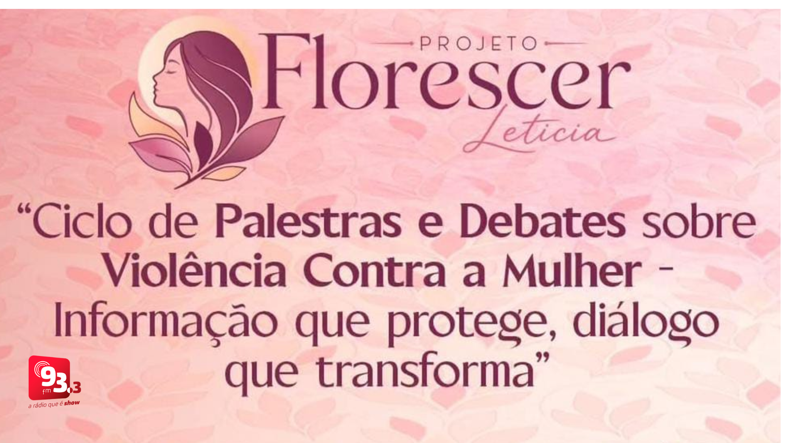 Leia mais sobre o artigo Projeto Florescer promove ciclo de palestras sobre violência contra a mulher em Barbacena